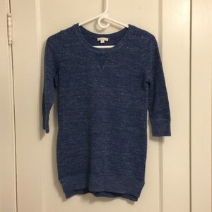Gap XS blue maternity sweater